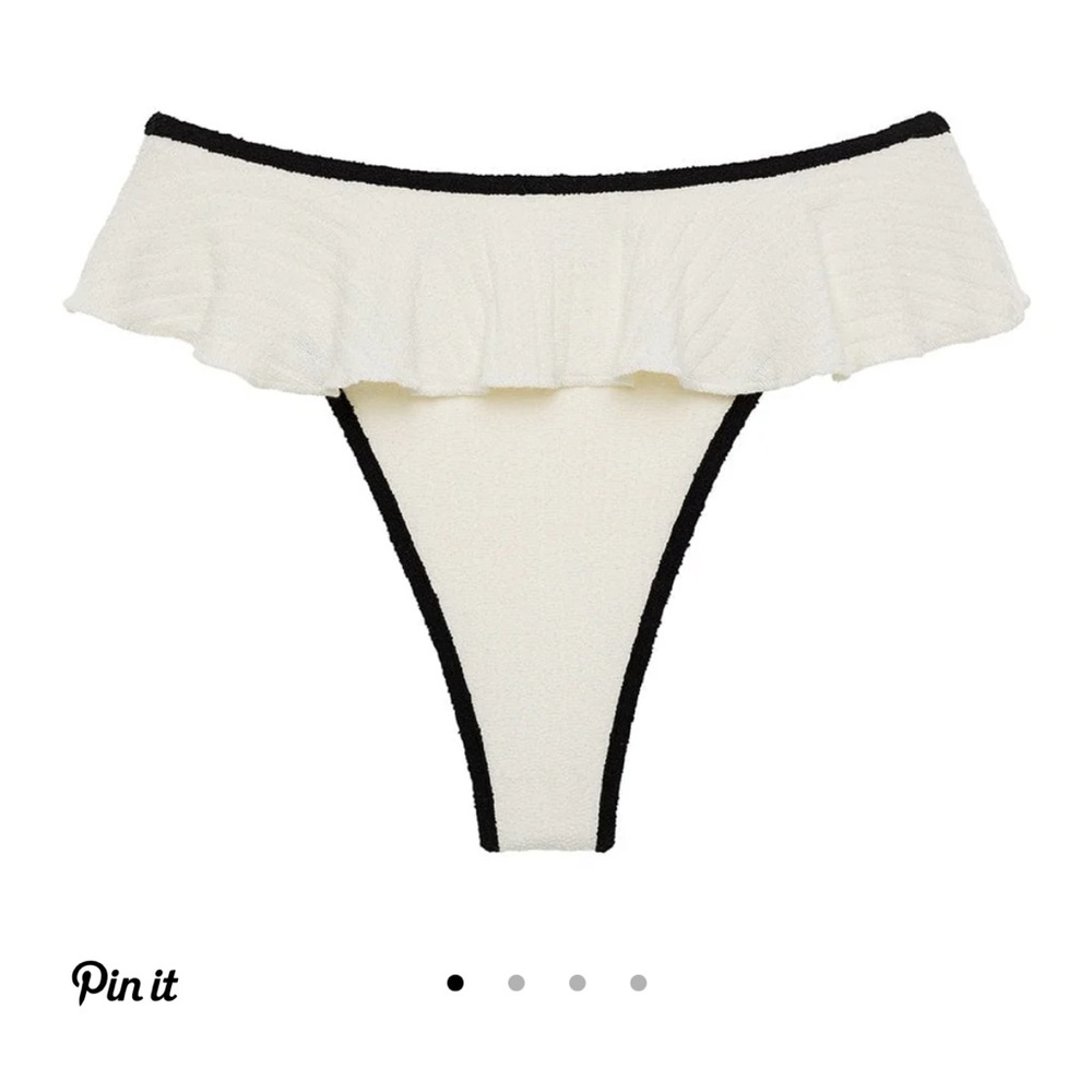 Montce Ruffle Bikini Bottom sz m